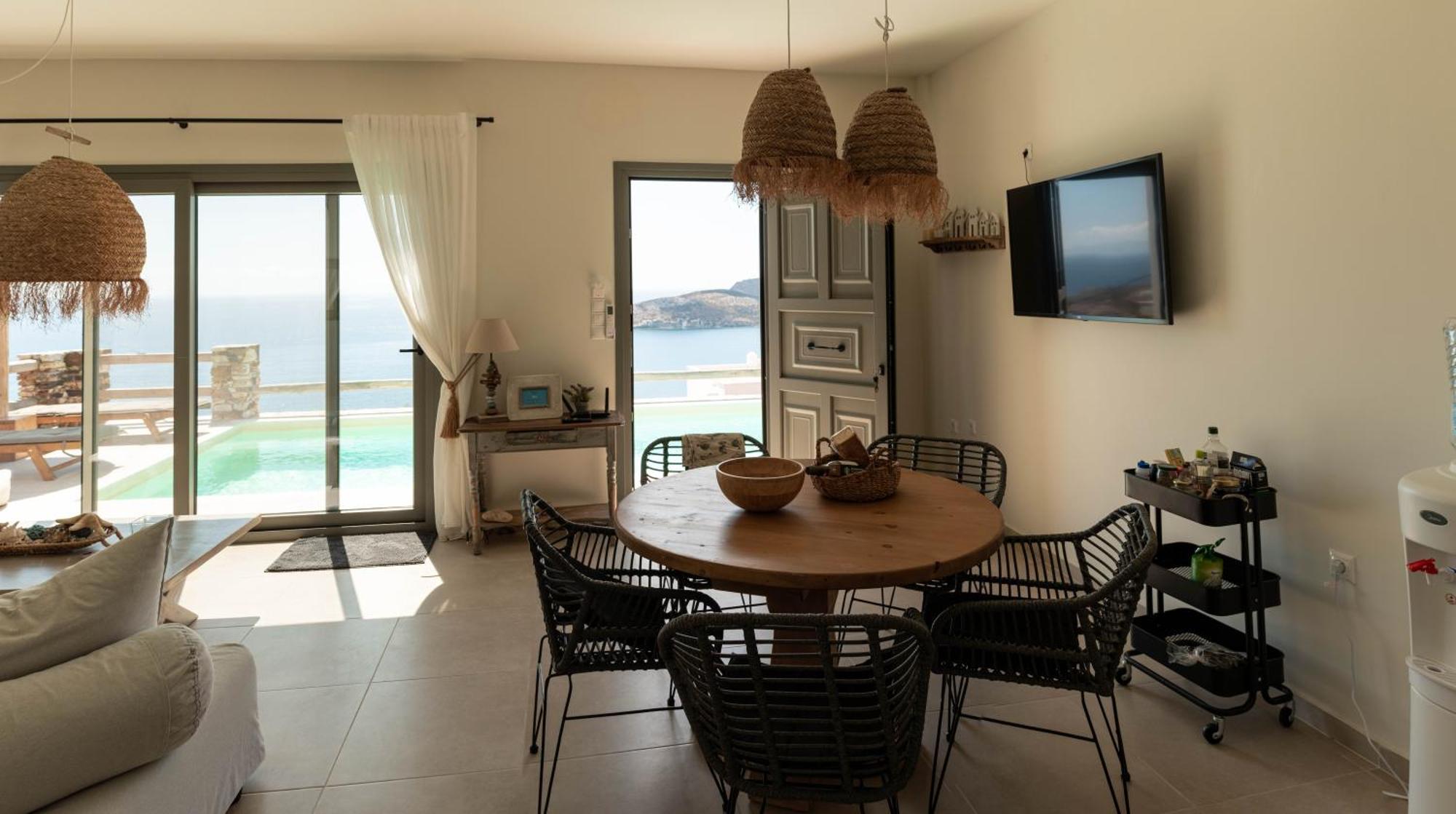 Deja Blue Villa 1 Agios Georgios  エクステリア 写真