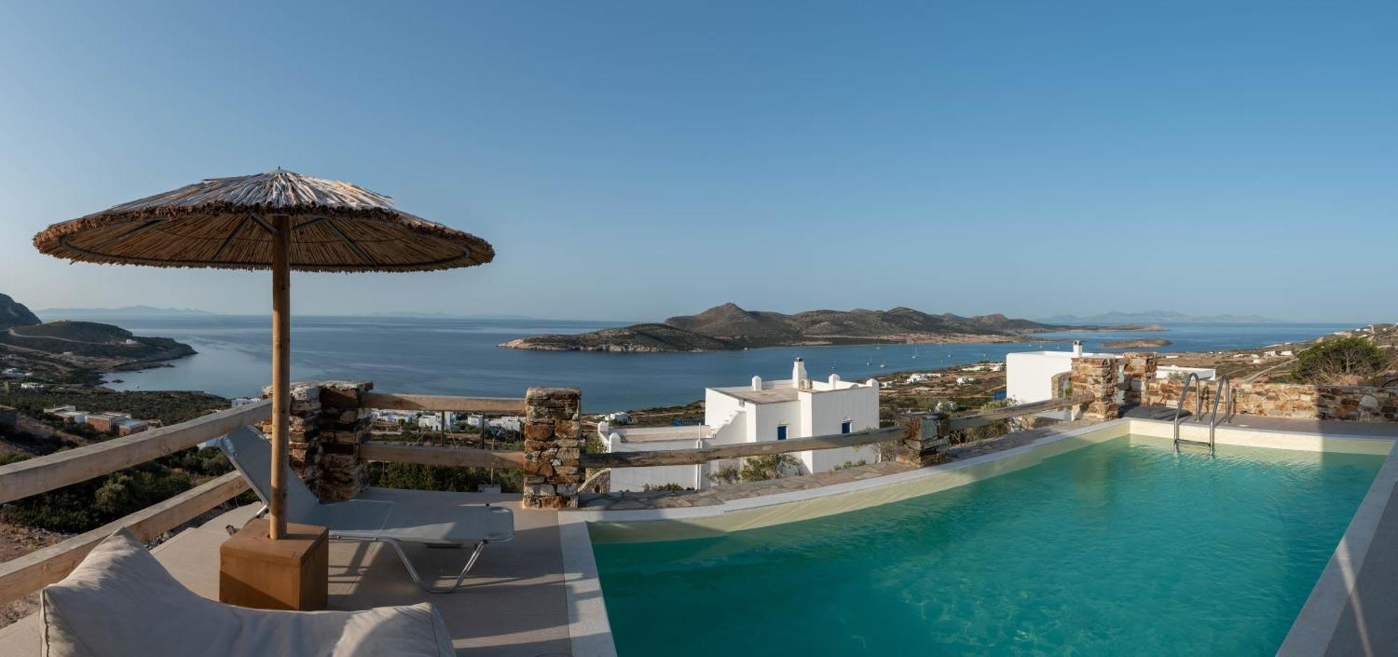 Deja Blue Villa 1 Agios Georgios  エクステリア 写真
